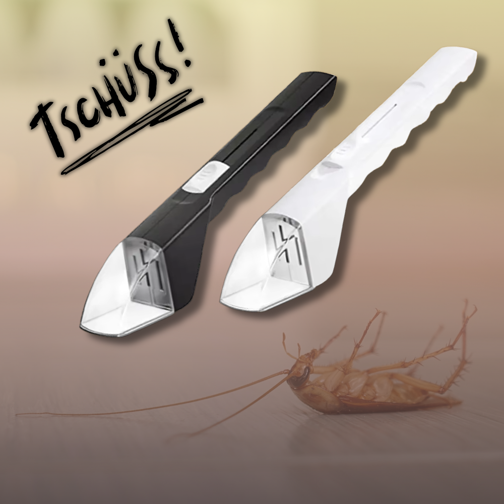 Transparenter Insektenfänger