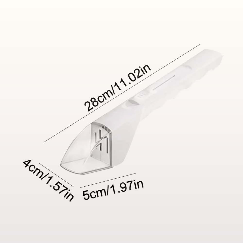 Transparenter Insektenfänger