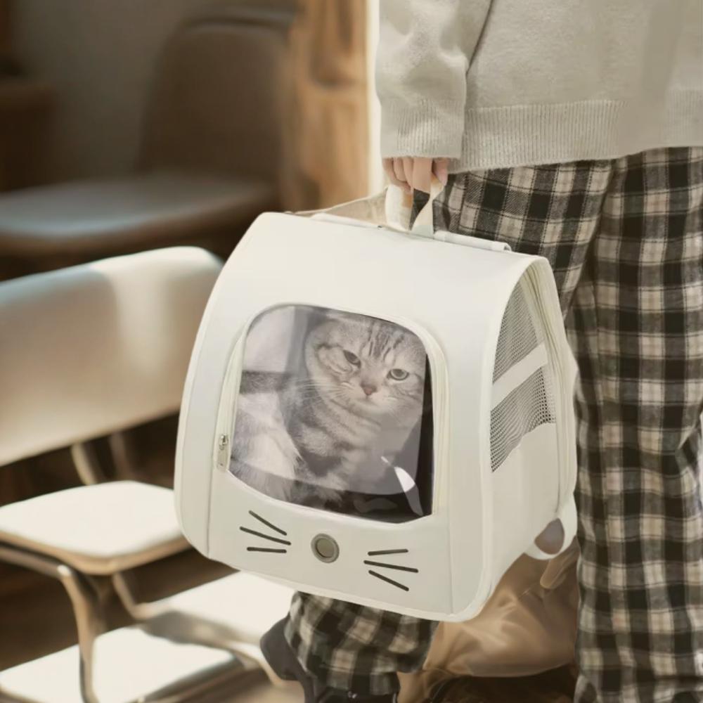 Atmungsaktiver Katzenrucksack