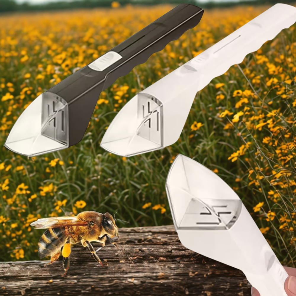 Transparenter Insektenfänger