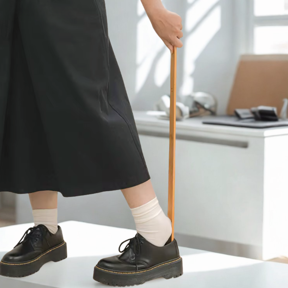 Magnetischer Holz-Schuhlöffel