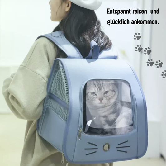 Atmungsaktiver Katzenrucksack