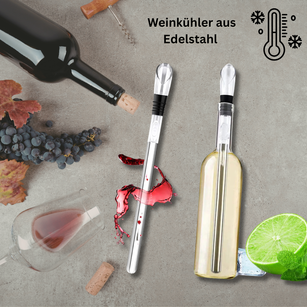 Edelstahl Weinkühler